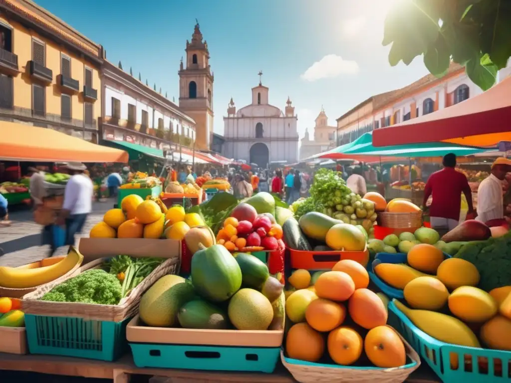 Mercado vibrante: Alimentos para jubilación activa Alimentos energéticos para jubilación activa en vibrante mercado de agricultores