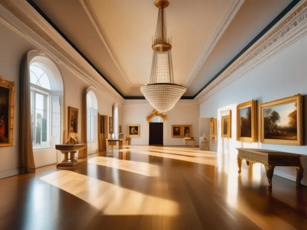 Exquisita galería de arte, elegante y luminosa Beneficios de invertir en arte y objetos de colección para jubilación