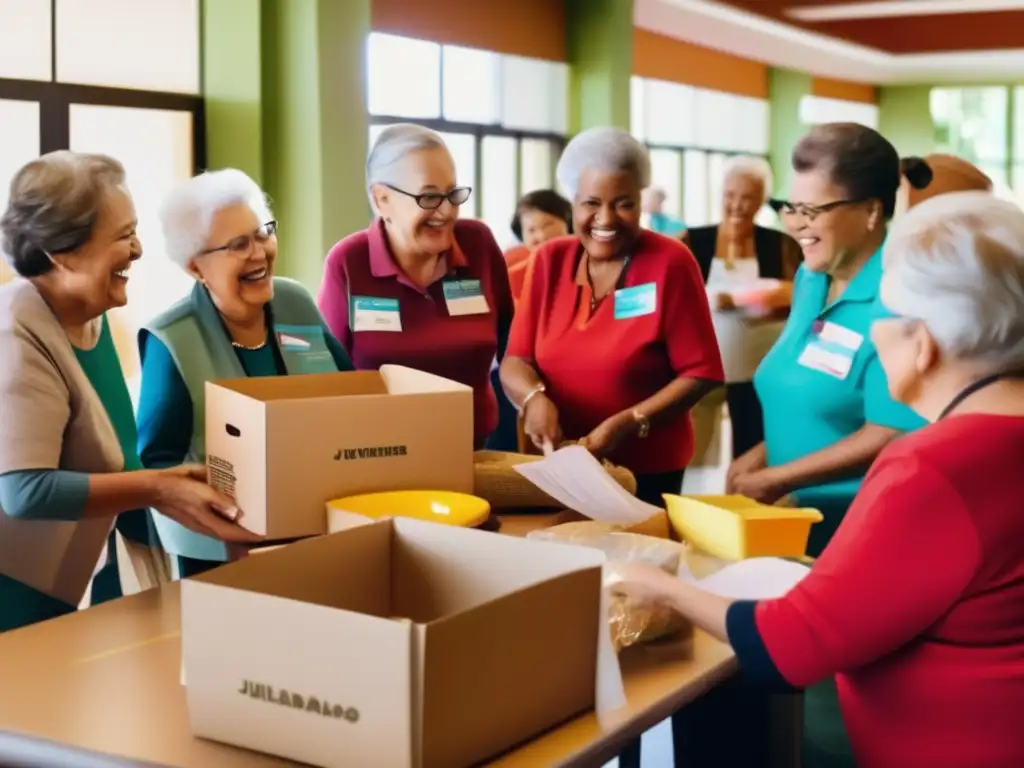 Jubilados en acción: Voluntariado y comunidad Beneficios del voluntariado en la jubilación: Retirados comprometidos en trabajo voluntario, comunidad vibrante y solidaria