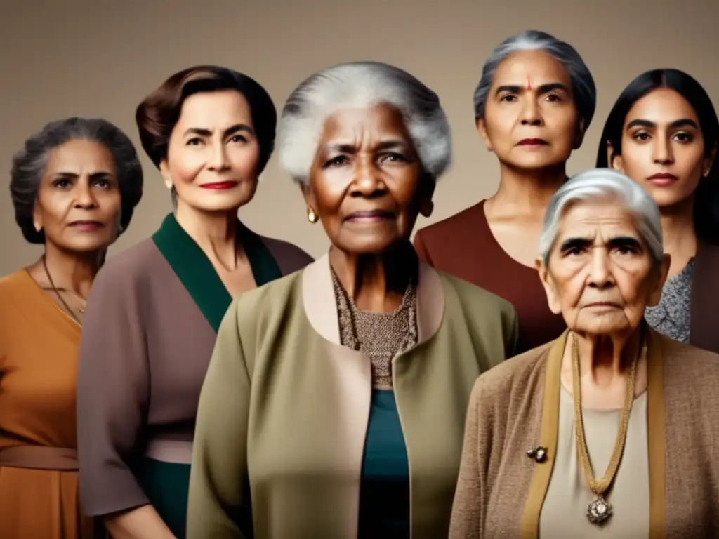 Mujeres fuertes en la jubilación Cambios roles mujer jubilación historia: Mujeres de diferentes generaciones, determinación y empoderamiento en la jubilación