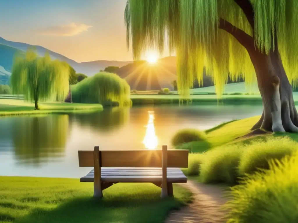 Retiro sereno en paisaje idílico Imagen de jubilación con paisaje sereno - Planificación de jubilación integral