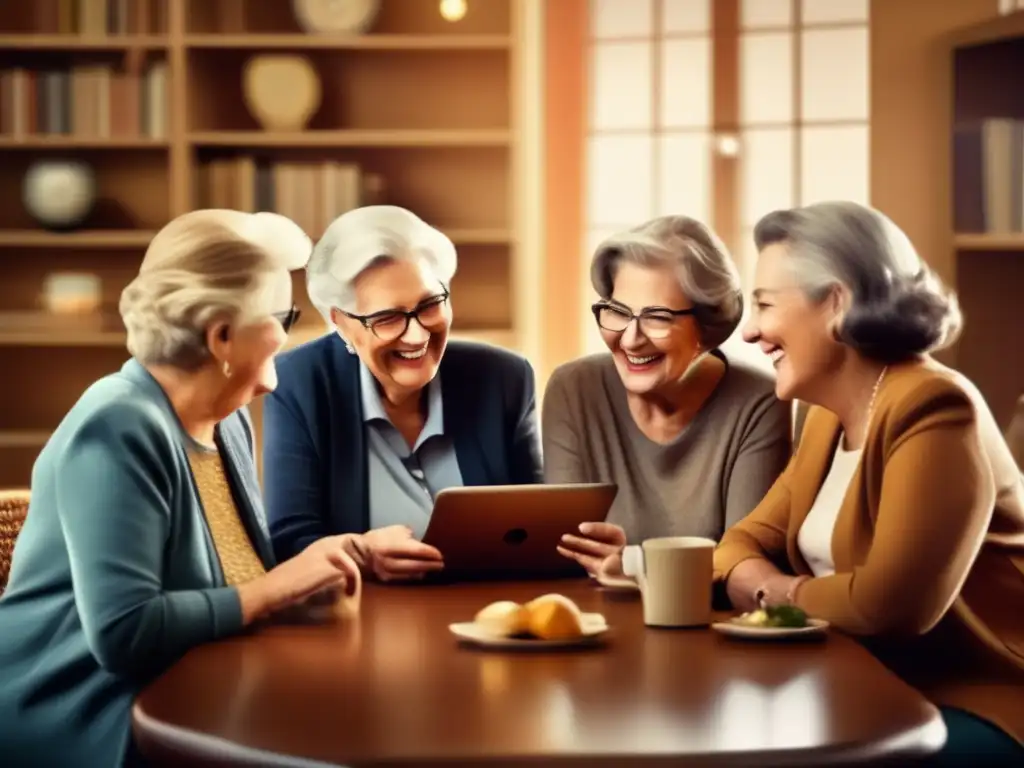 Retiro activo y conectado Jubilados activos con beneficios de redes sociales