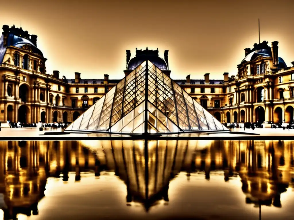 El majestuoso Museo del Louvre en París Planificación de jubilación virtual en museos emblemáticos: Louvre Museum en París, Francia