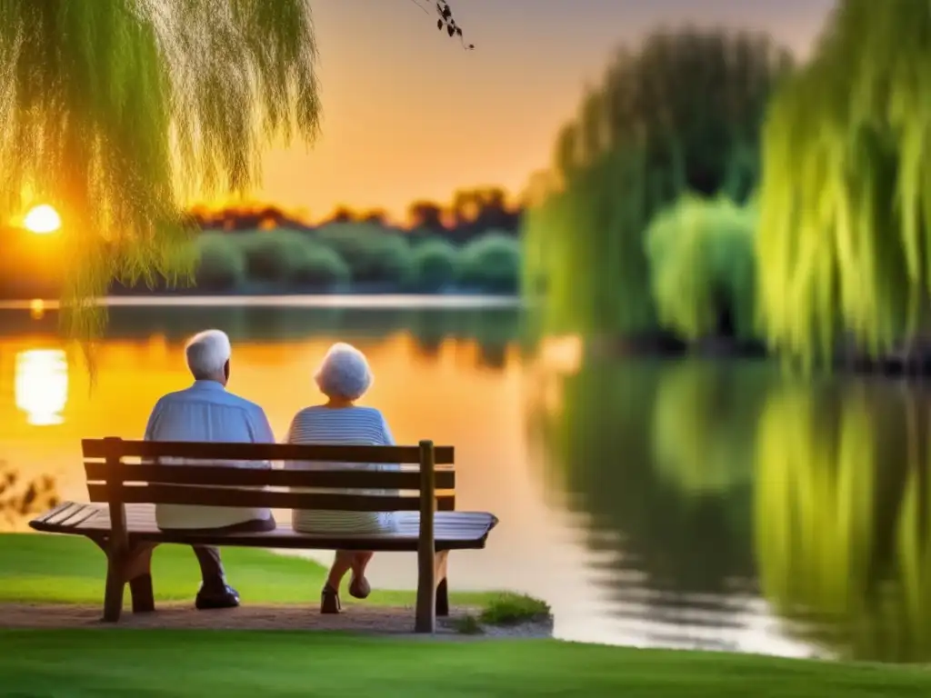Retiro dorado junto al lago Jubilación parcial: trabajo, descanso, combinación inteligente