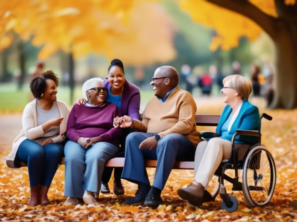 Diversidad y felicidad en la jubilación Personas con discapacidad disfrutando de la jubilación - Adaptaciones discapacidad jubilación
