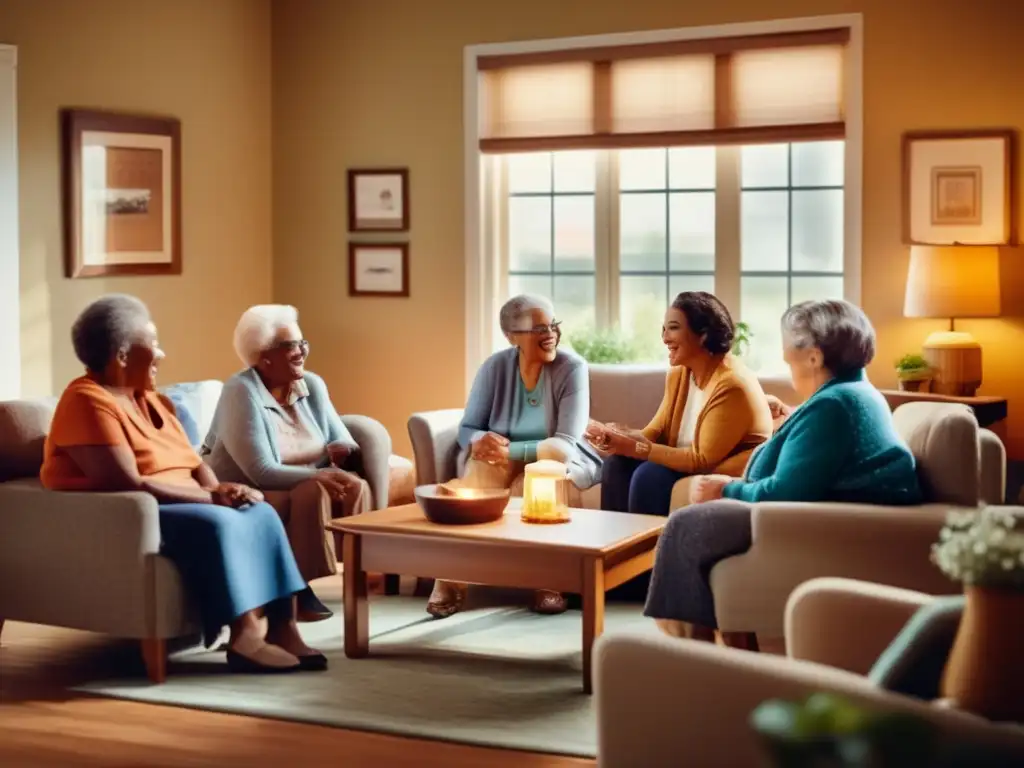 Comunidad de jubilados disfrutando juntos Personas mayores disfrutando de la vida en una cooperativa de vivienda - Cooperativas de vivienda y jubilación feliz
