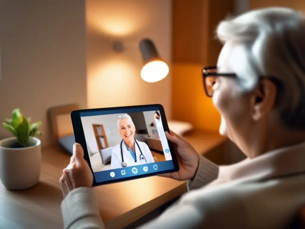 Telemedicina para el cuidado de adultos mayores Plataforma telemedicina jubilación: Atención médica personalizada en casa para adultos mayores