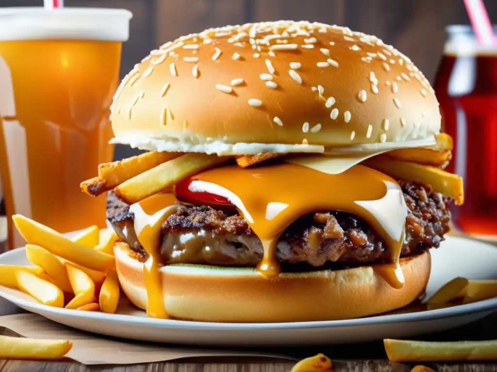 Unhealthy foods highlighting the link between fats and diseases