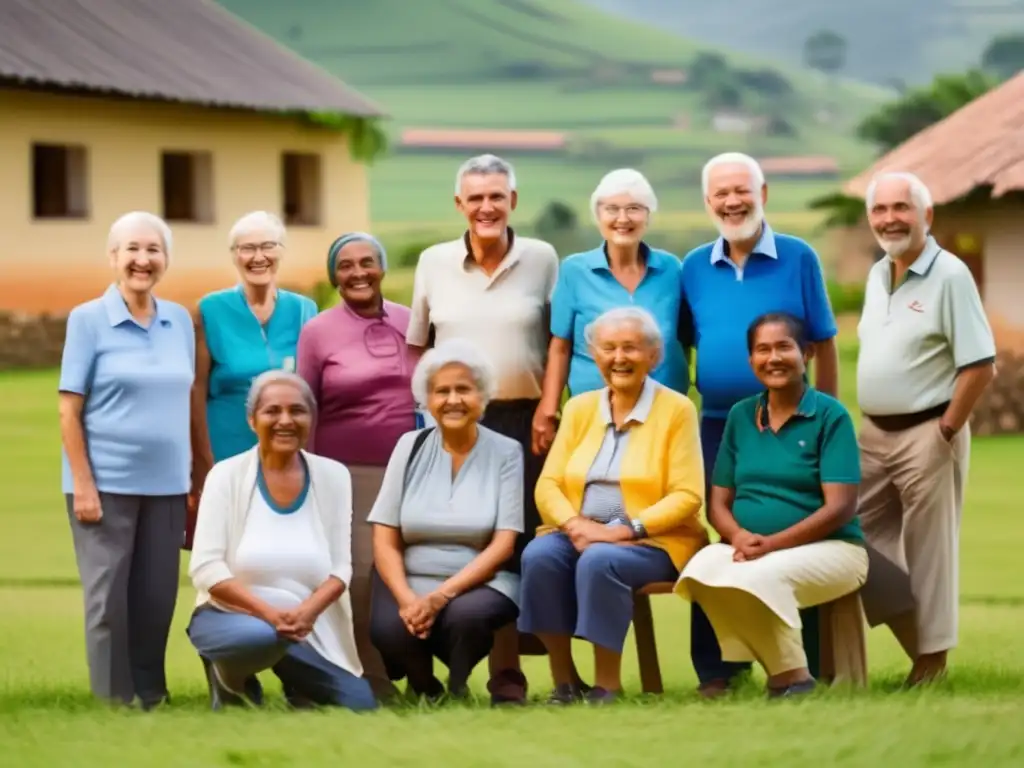 Voluntarios mayores en acción Voluntariado internacional y viajes altruistas de jubilados